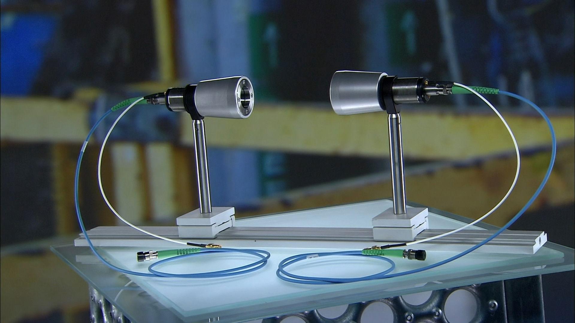 Still from Industrial Casters, Wedding Cakes, Terahertz Spectrometers, Racing Catamarans