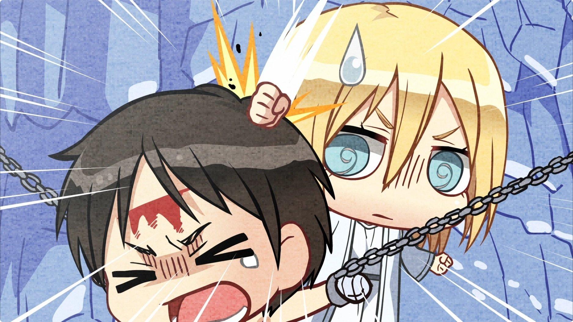 Still from Chibi Theater: Fly, New Levi Squad, Fly!: Day 44 / Day 45 / Day 46