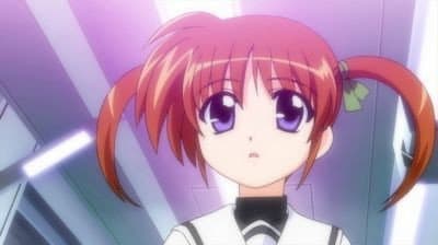 Still from Magical Girl Lyrical Nanoha The Movie 1st