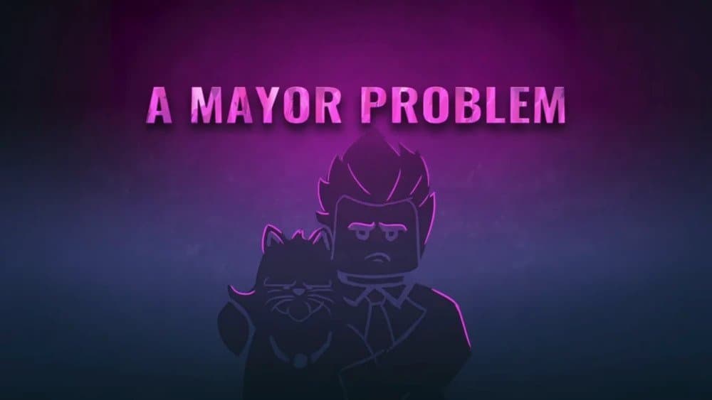 Still from A Mayor Problem