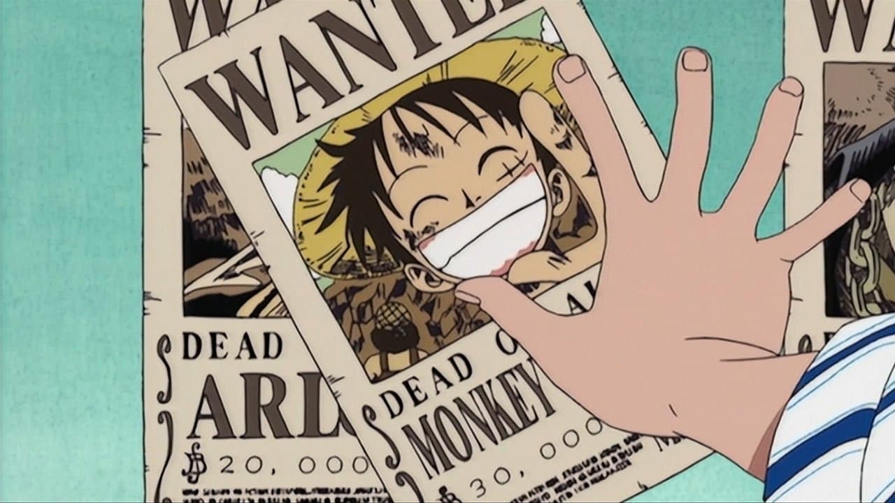 Still from Bounty! Straw Hat Luffy Becomes Known to the World!