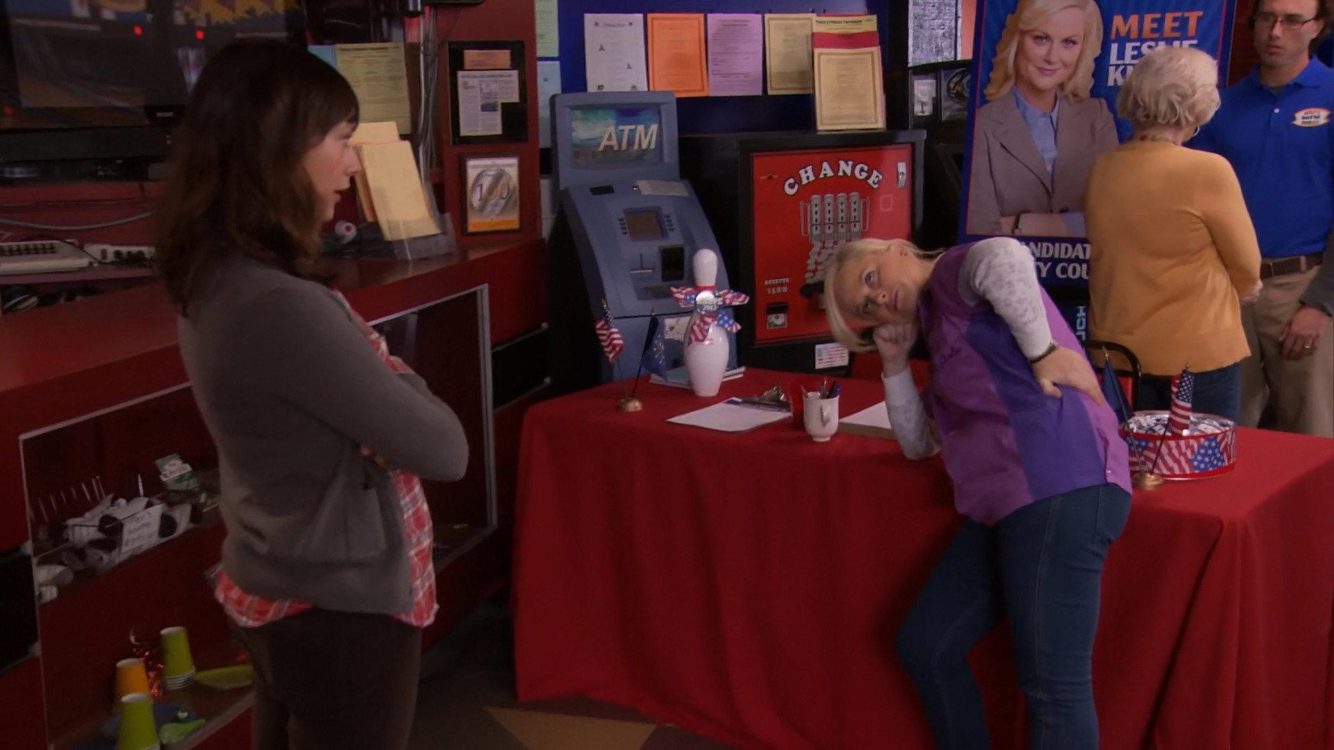 Still from Bowling for Votes