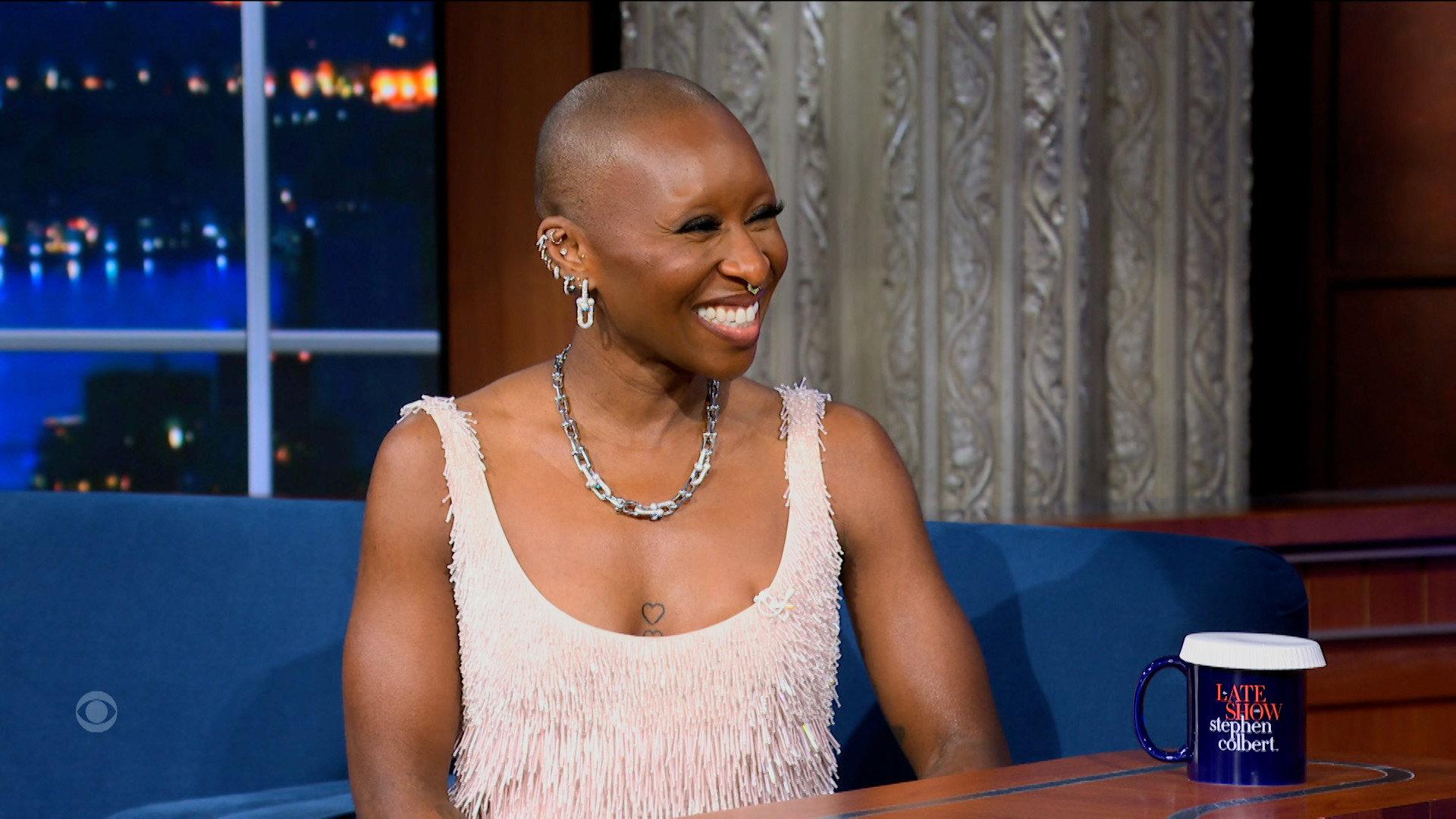 Still from 6/19/24 (Cynthia Erivo, Rep. Jamaal Bowman)