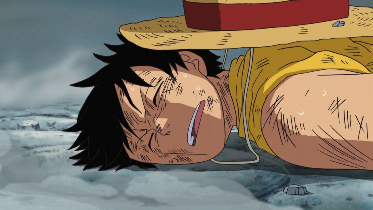 Still from Luffy at the End of His Tether! An All-out Battle at the Oris Plaza!