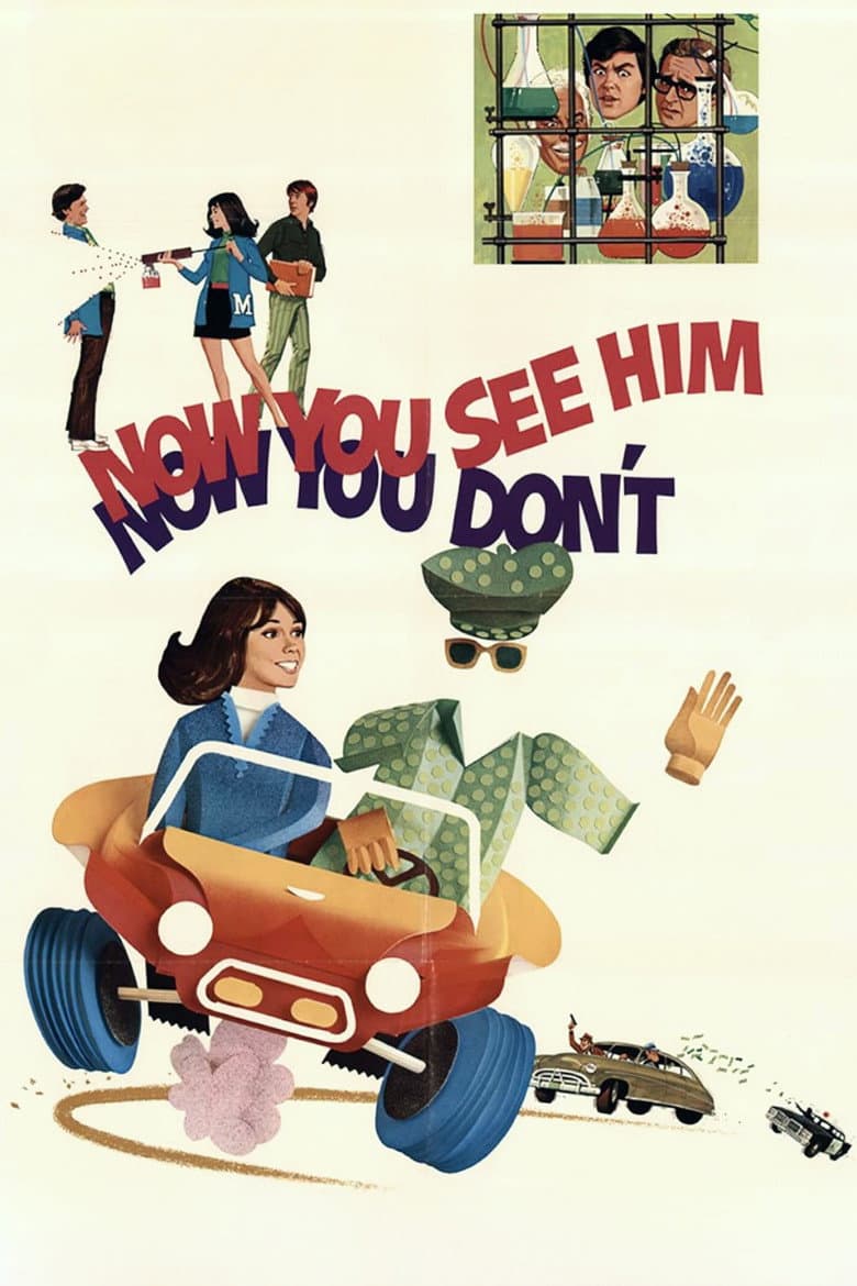 Now You See Him, Now You Don't poster